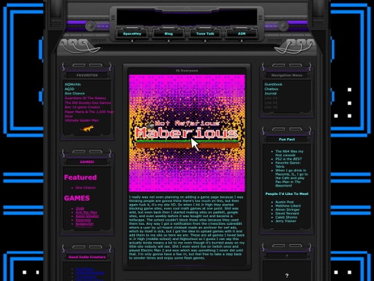 GAMES screenshot