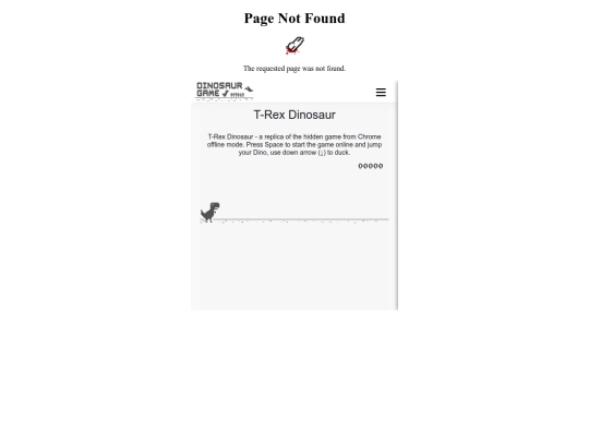 not_found screenshot