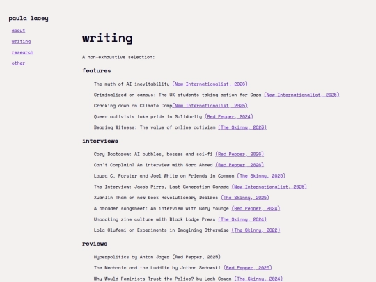 writing screenshot