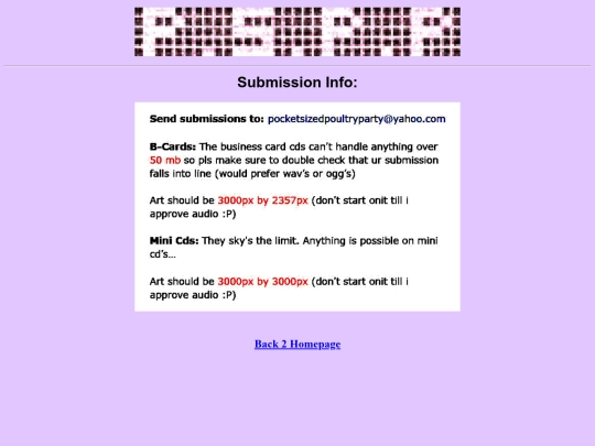 submissioninfo screenshot
