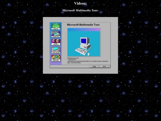 videos screenshot