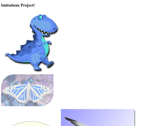imitations screenshot