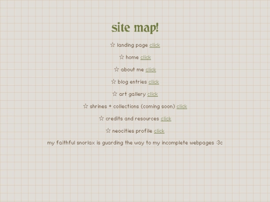 sitemap screenshot