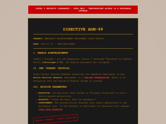 adm-99 screenshot