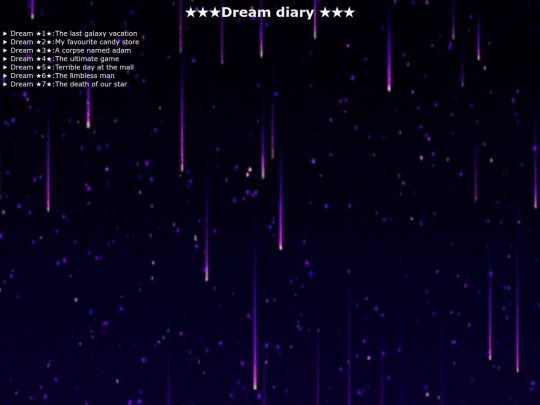 Dreams screenshot