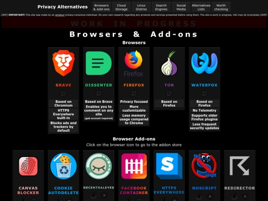 privacy screenshot