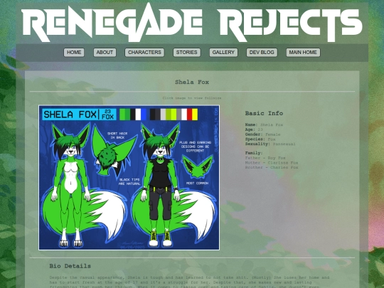 renegaderejects/characters/shela screenshot