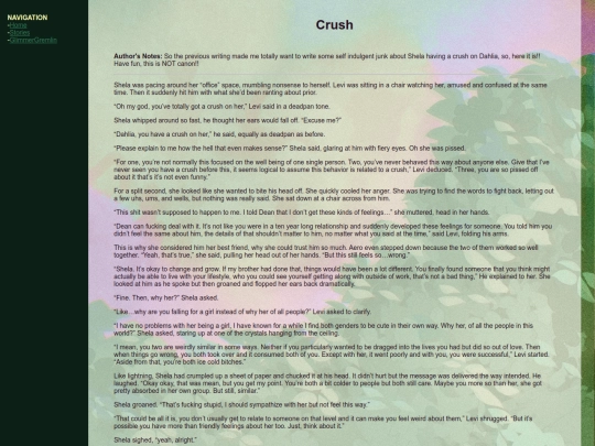renegaderejects/stories/crush screenshot