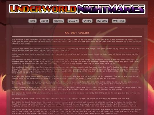 underworldnightmares/lore/arc2outline screenshot