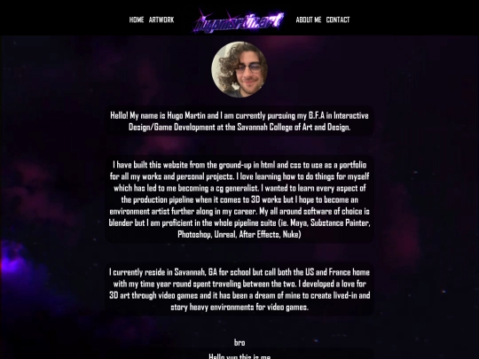 About-Me screenshot