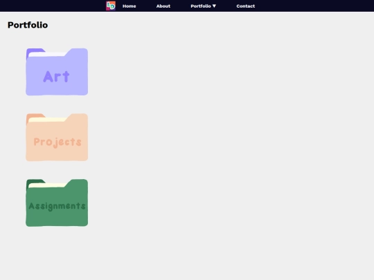 portfolio screenshot