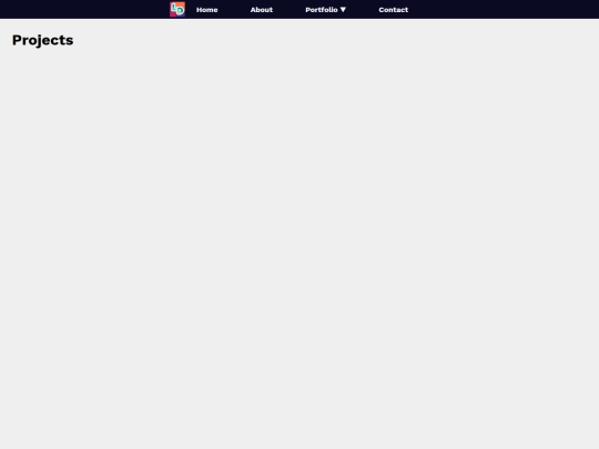 projects screenshot