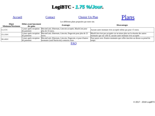 plans screenshot