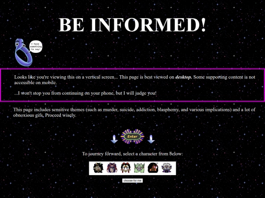 asa/chars screenshot