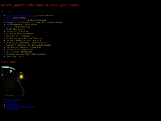 novels screenshot