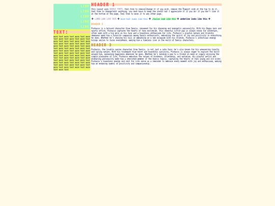 test screenshot