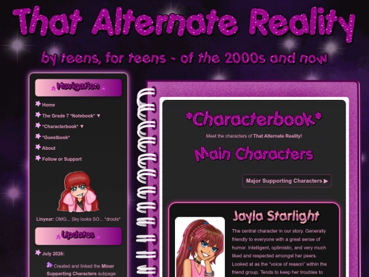characterbook screenshot