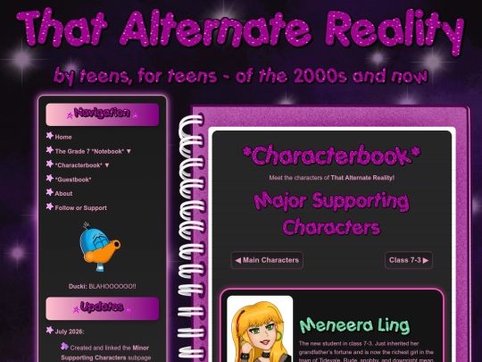 majorcharacters screenshot