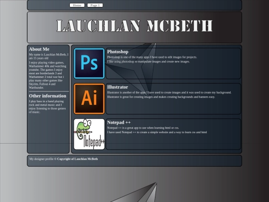 ASSESSMENT screenshot
