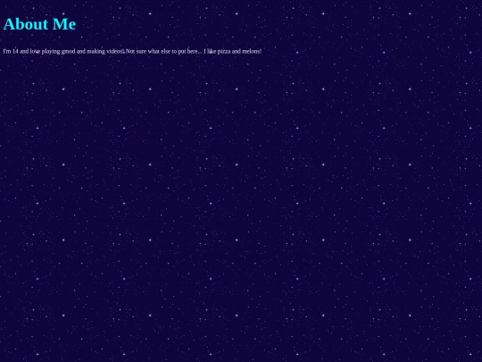 aboutme screenshot