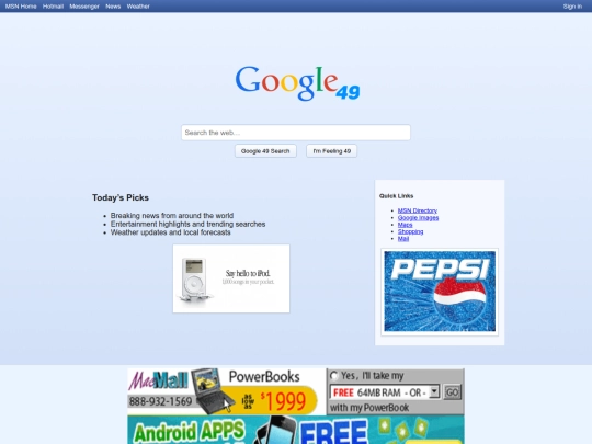 Google49 screenshot