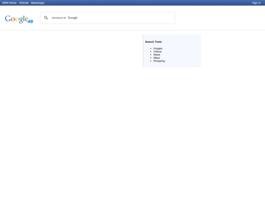 search screenshot