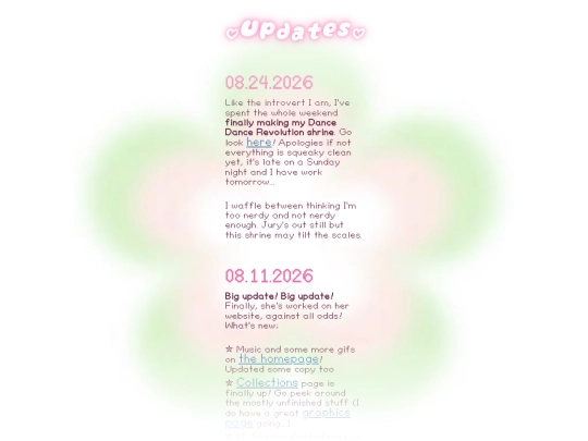 subpages/coding/updatelog screenshot