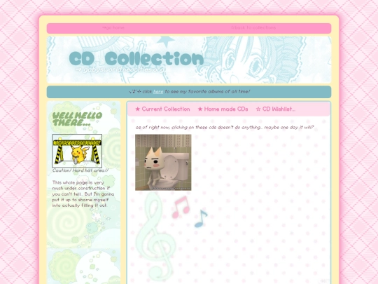subpages/collections/cdcollection screenshot