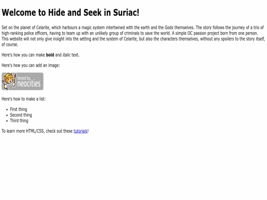index screenshot