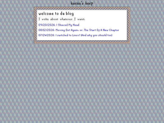 pages/blog screenshot