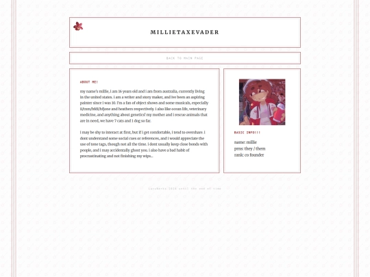 millie screenshot