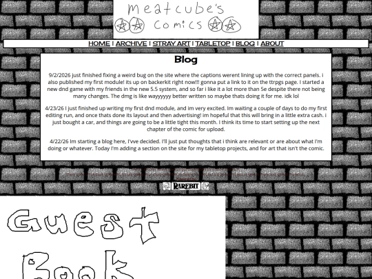blog screenshot