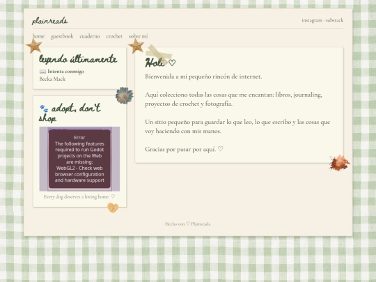 index screenshot