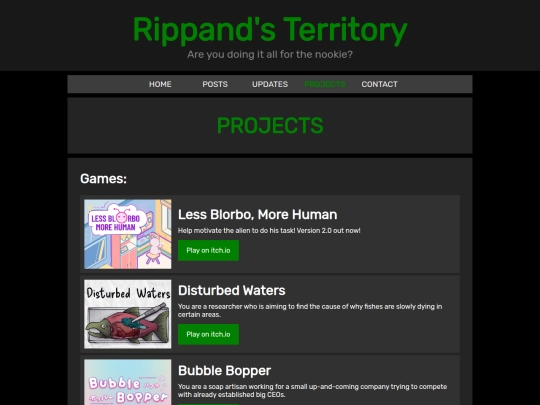 projects screenshot