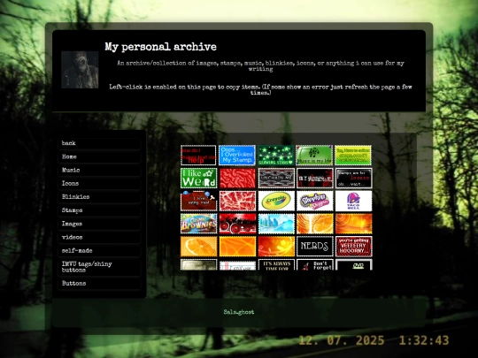 archive-stamps screenshot