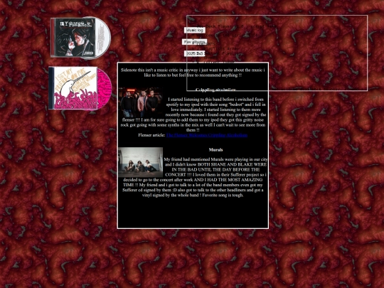 musicblog screenshot