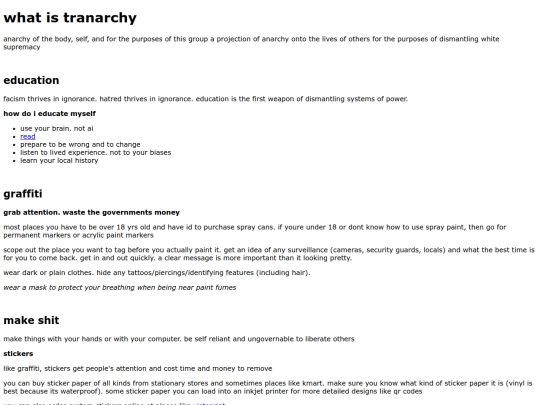 guide to tranarchy/guidetotranarchy screenshot