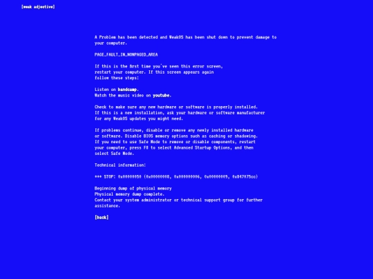 music/page_fault_in_nonpaged_area screenshot
