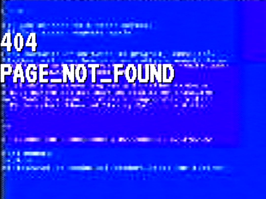 not_found screenshot