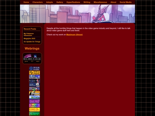 writing/articles screenshot