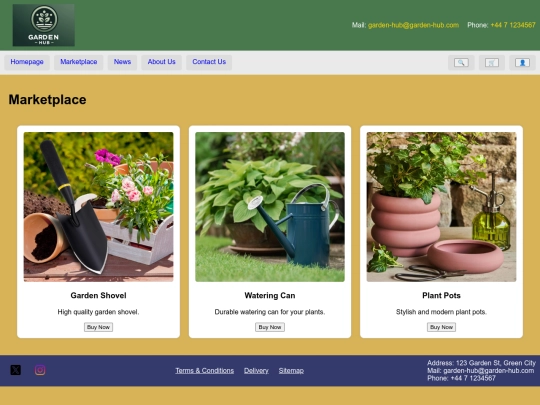 marketplace screenshot