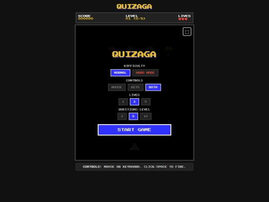 games/quizaga screenshot
