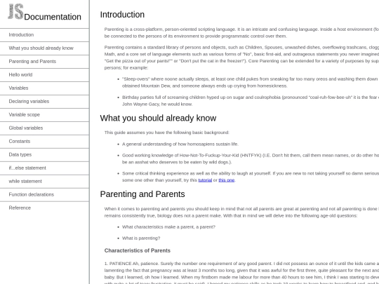 techdoc screenshot
