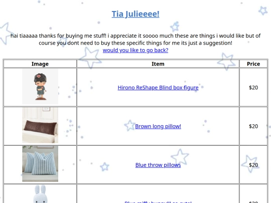TiaJulie screenshot