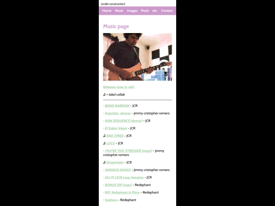 music screenshot