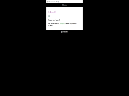 not_found screenshot