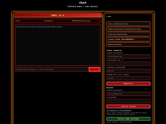 chat-hosting/public screenshot