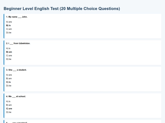 english-tests-updated screenshot