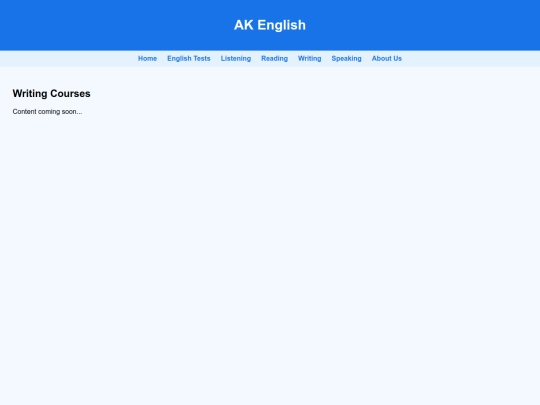 writing screenshot