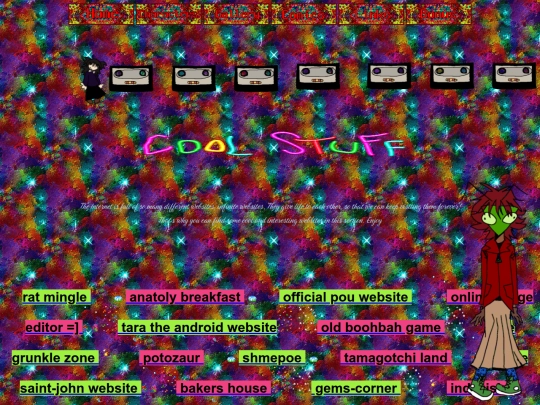 links screenshot